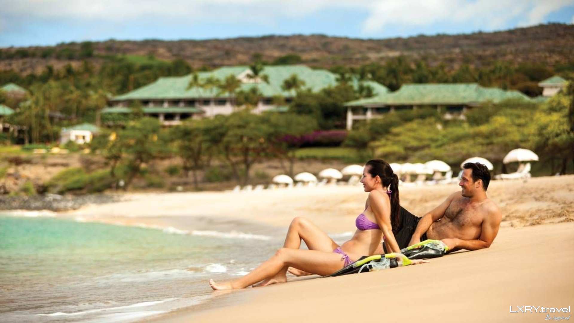 Куда поехать отдохнуть на 2 дня. Медовый месяц на Гавайях. Медовый месяц на Гавайях фильм. Resort Lana’i в заливе манеле-Бэй. Девушка с мужчиной на Гавайях 94 %.