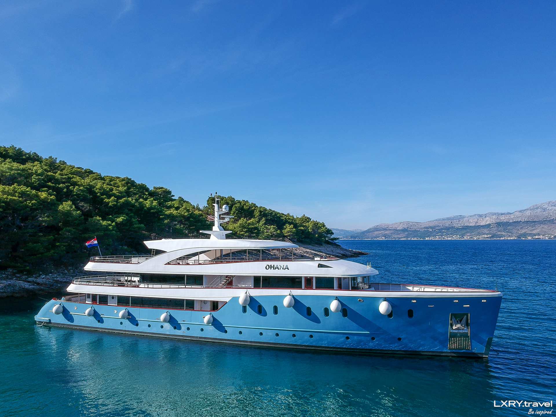 ohana luxury yacht